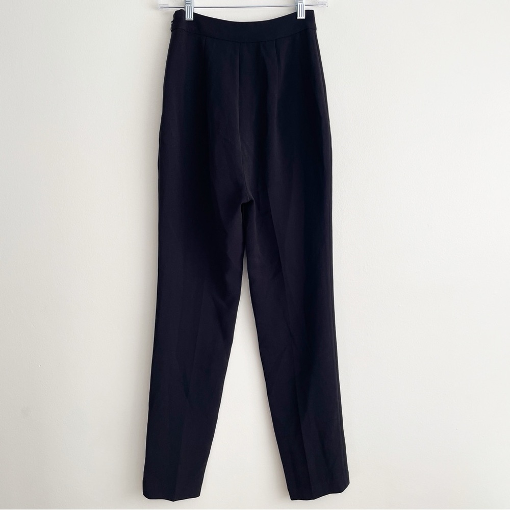 House of CB Mereil Tailored Tuxedo Pants Slacks Trousers High Rise Going Out XS - Picture 3 of 15